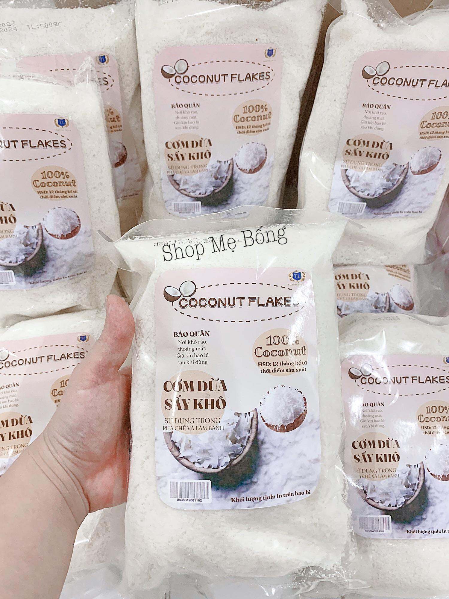 Cơm dừa sấy khô 500g/ Vụn dừa sấy khô