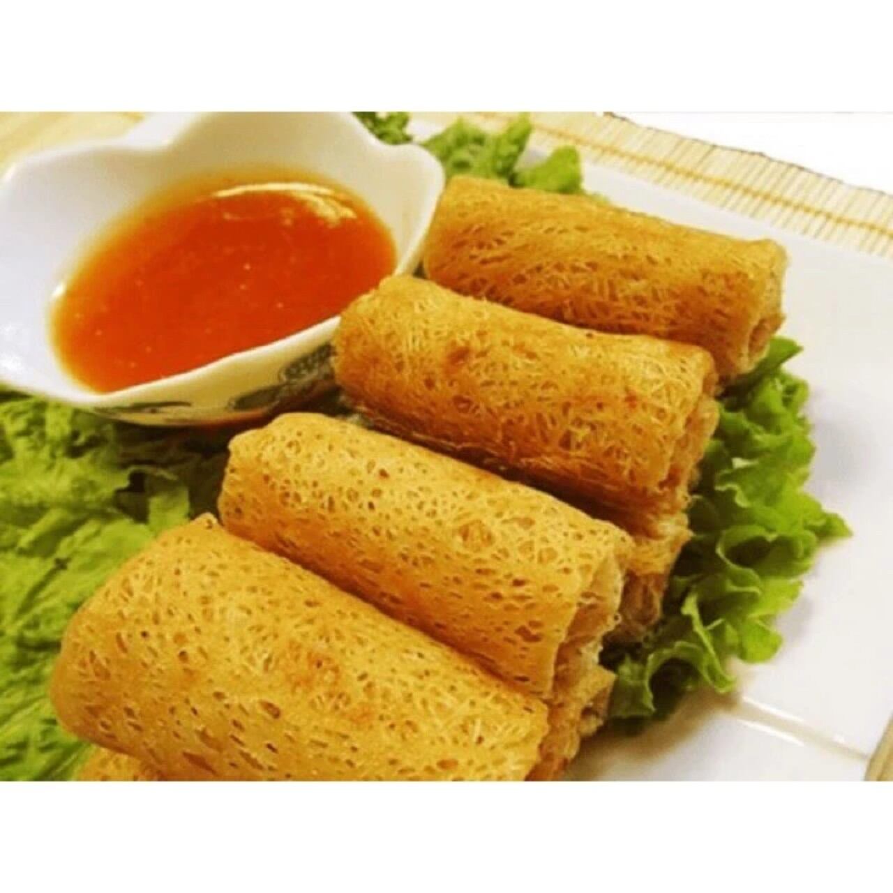 Bánh tráng rế/ bánh nem rế cuốn chả giò thơm ngon giòn xốp
