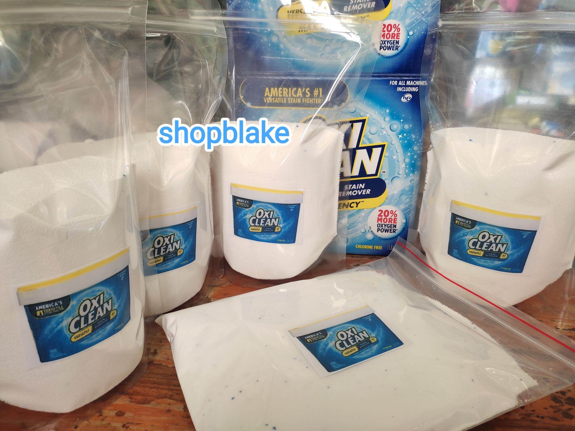 Bột tẩy Oxiclean - Mỹ. (gói lẻ, không hộp, đựng trong túi zip)