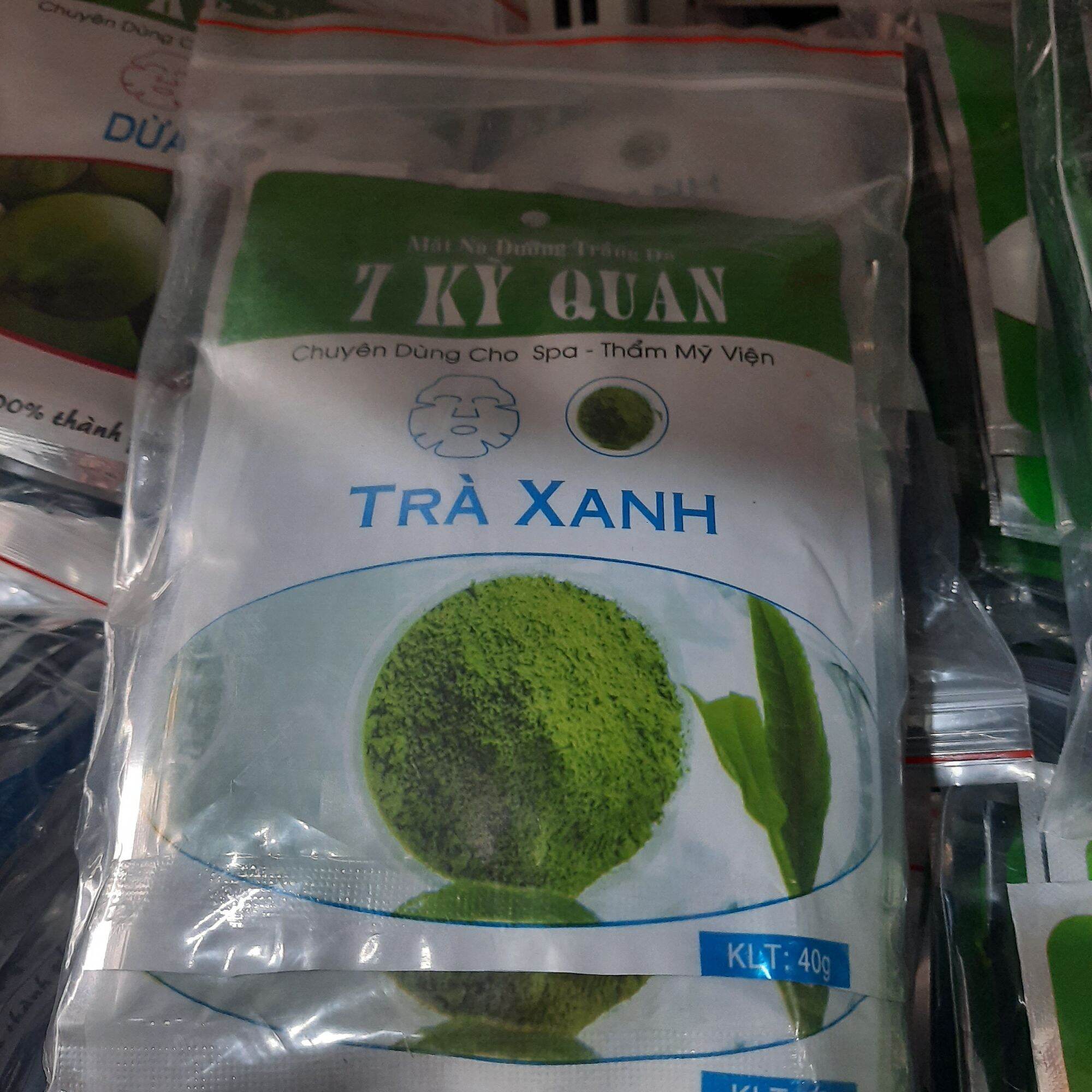 combo 10 mặt nạ dưỡng da trà xanh