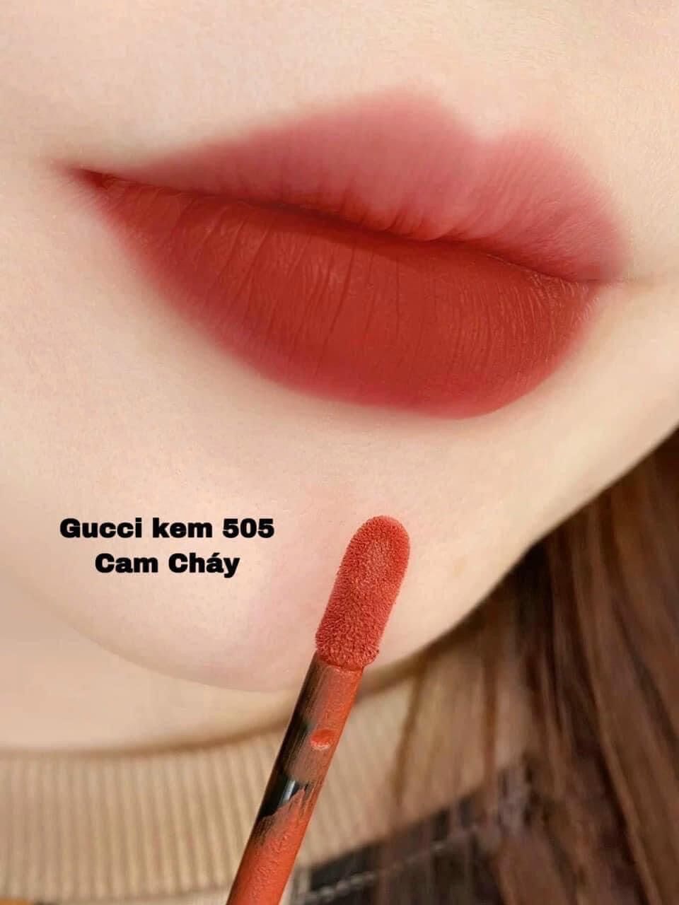 Son Gucci Dòng Mới phiên bản kem mịn min mít
