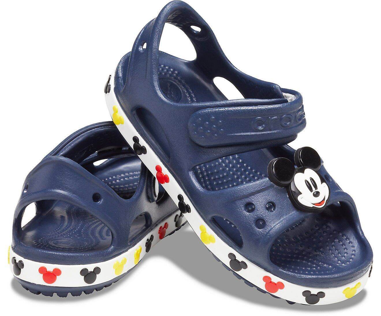 Sandal Crocs Mickey xuất xịn , Crocs Ninh, dép thời trang xuất khẩu, Sandal trẻ em