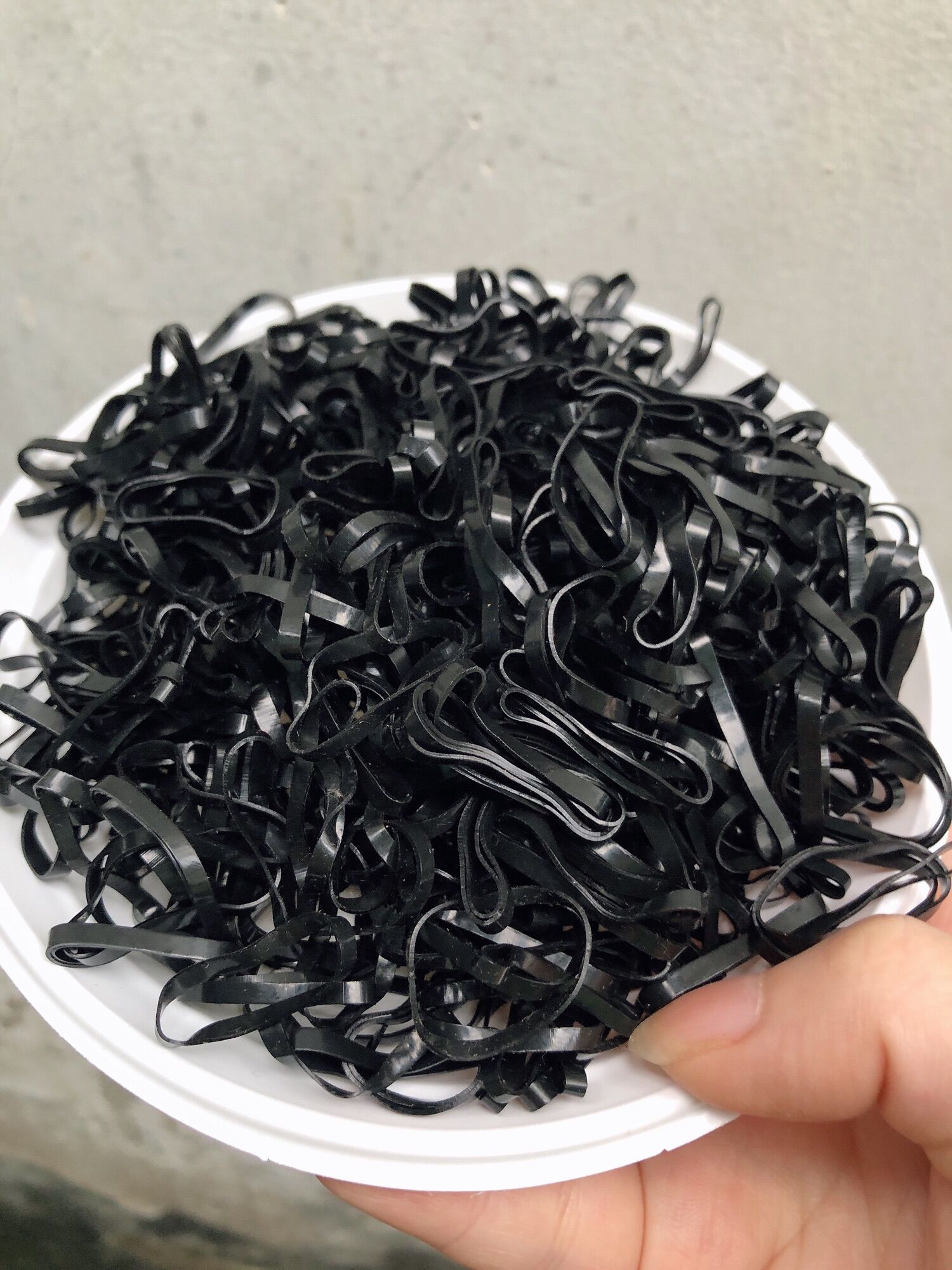 50gr Dây thun buộc tóc size trung , thun kì kì