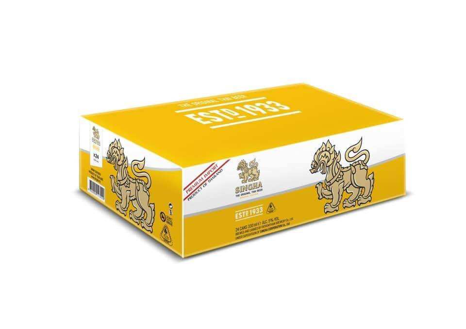 {SẴN - HOẢ TỐC }Bia SINGHA lon 330ml ( Thùng 24 Lon 330ml)