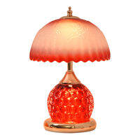 YOULIMEIJIA | Wedding Bedside Lamps Red Pair