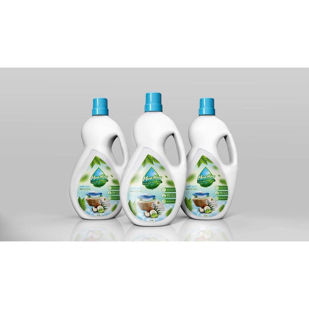 Nước giặc Minh Hồng chai 2 L