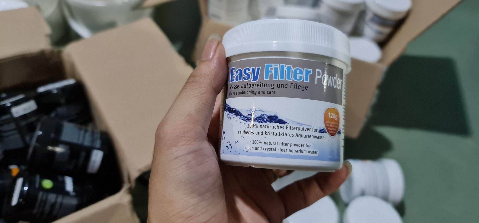 Salty shrimp Easy filter khử độc nước cao cấp từ Đức