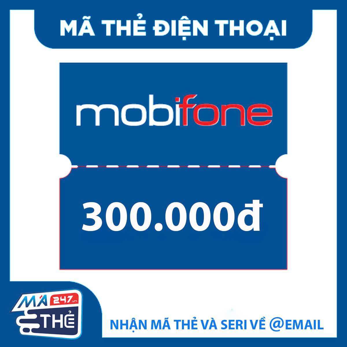 Mã thẻ nạp điện thoại Mobifone 300K