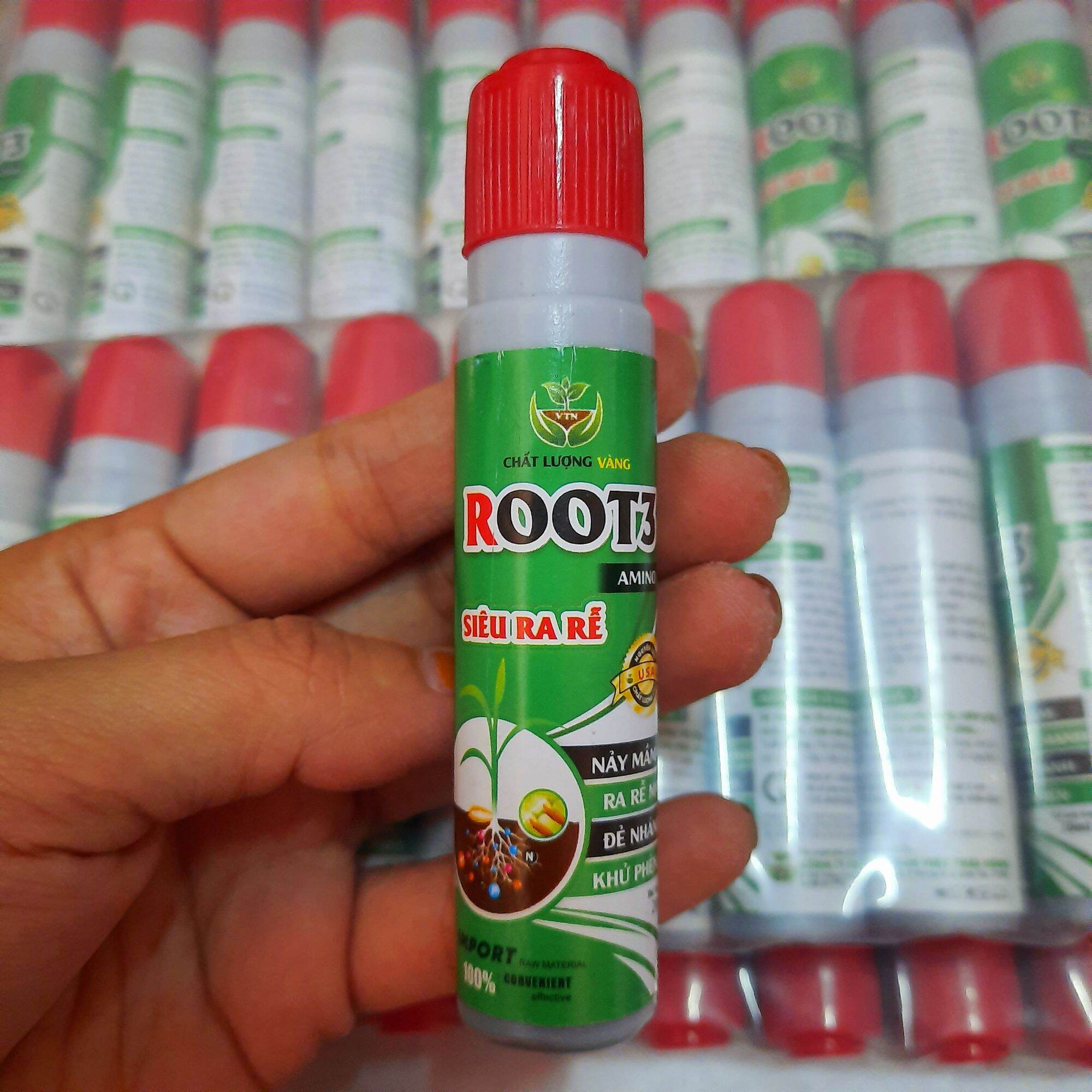 Siêu ra rễ root 3 chai 20ml nảy mầm, ra rễ, đẻ nhánh