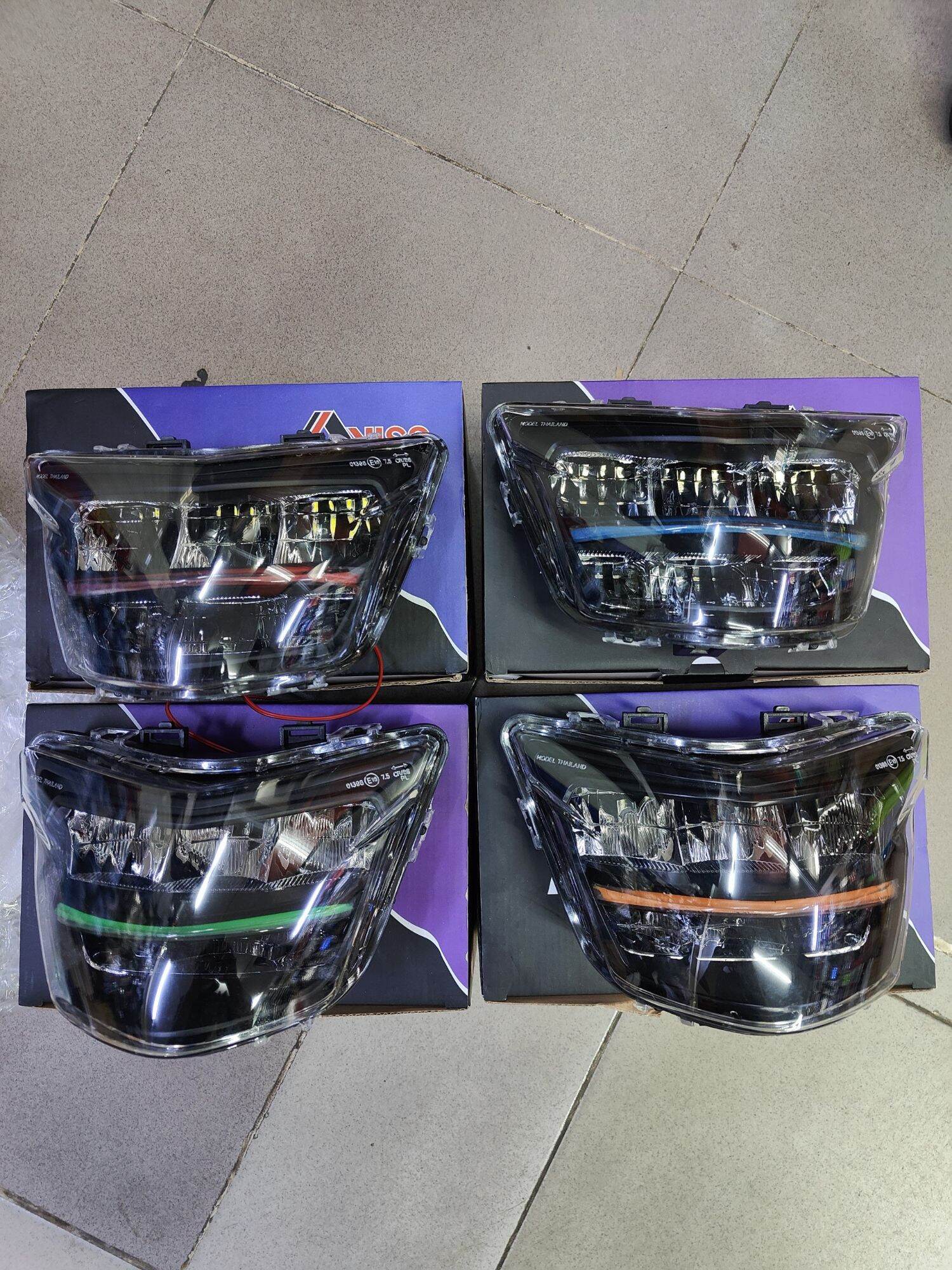 Choá đèn 2 tầng 1:1 gắn exciter 2010 ex135 ex150 winner sonic raider