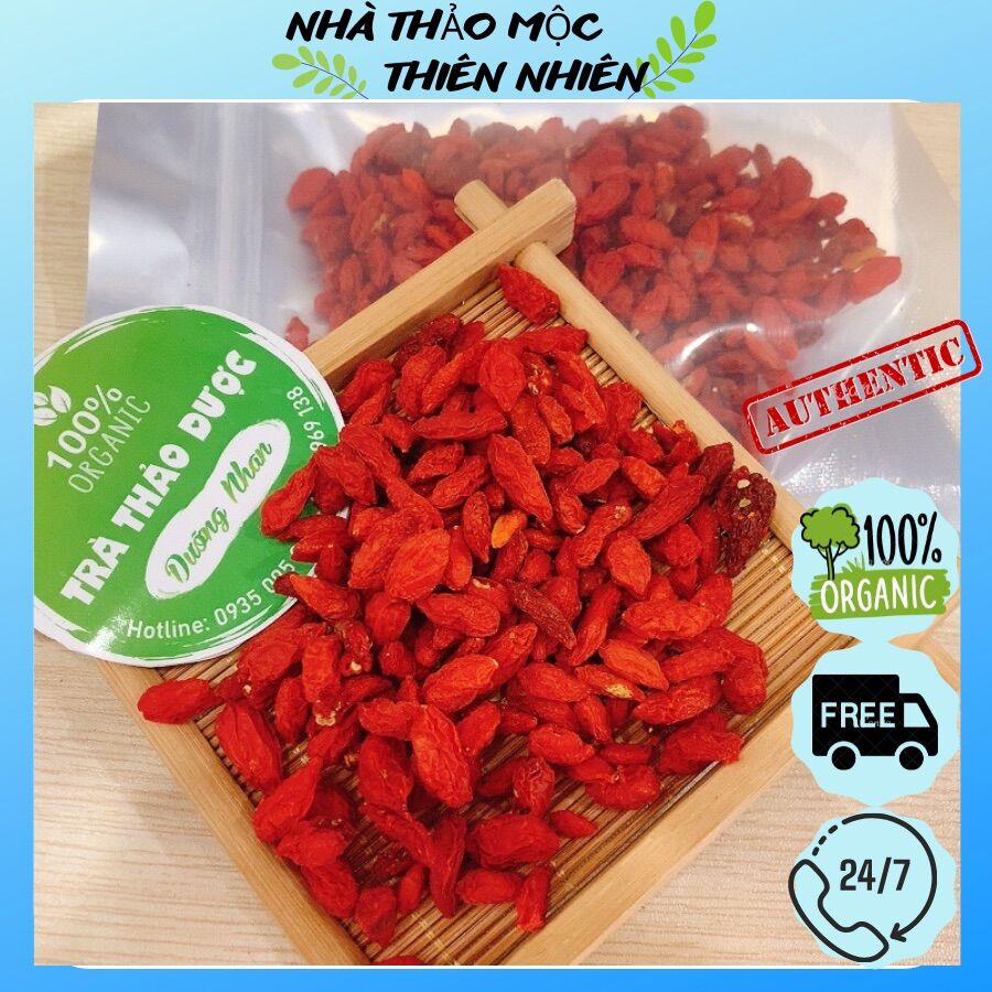 100gr Kỷ tử đỏ sấy khô loại ngon