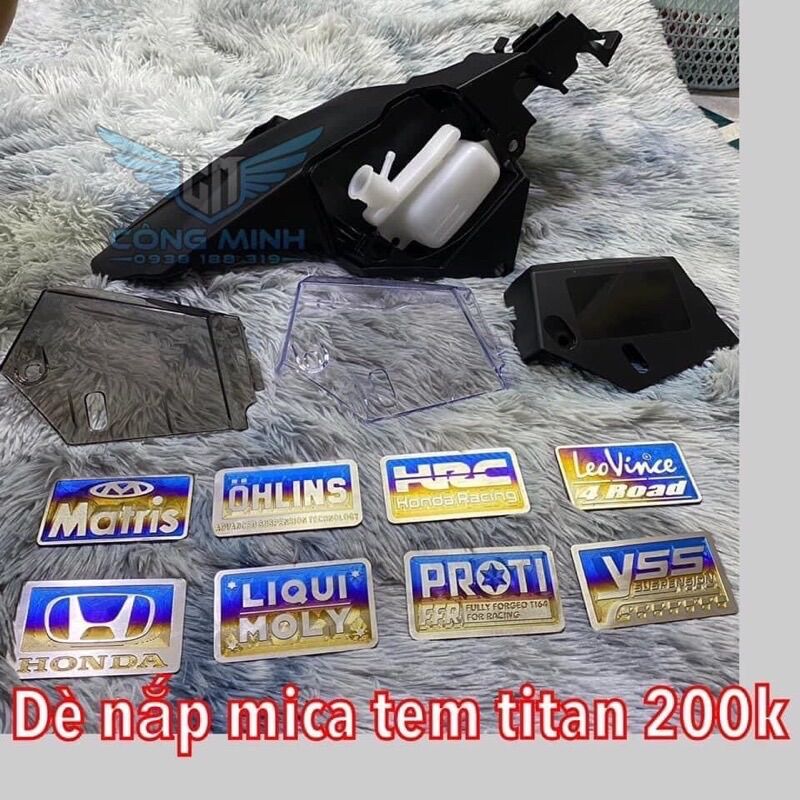 Bộ 3 món dè Air Blade lắp cho Vario/Click 125/150 2015-2025