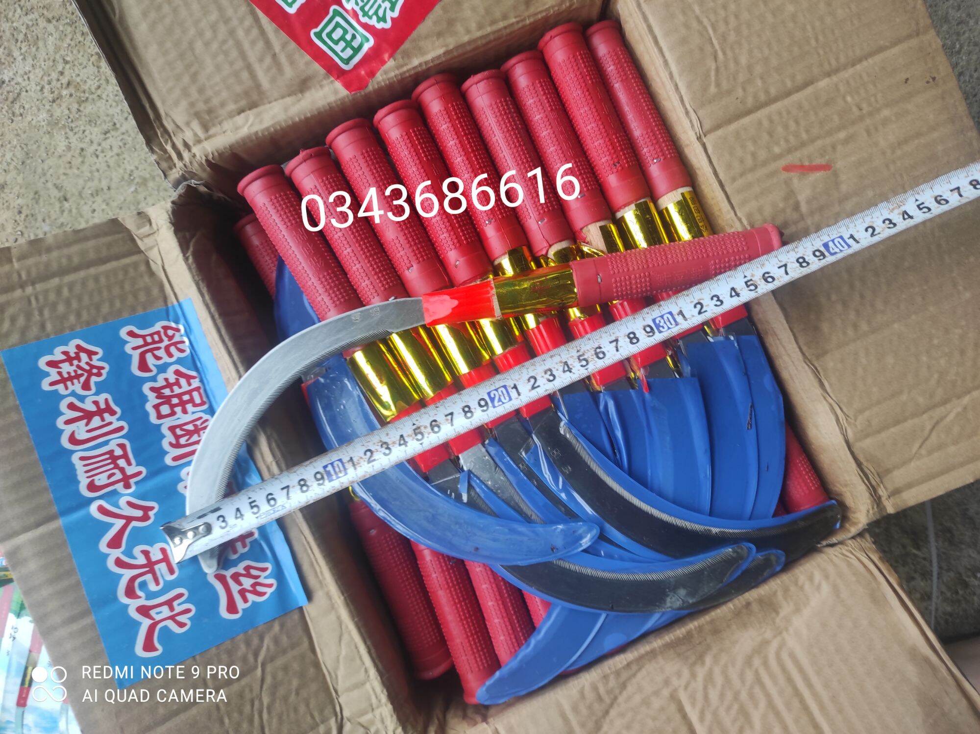 Liềm cắt lúa, cắt cỏ thép trắng nhập khẩu ( có bán sỉ)