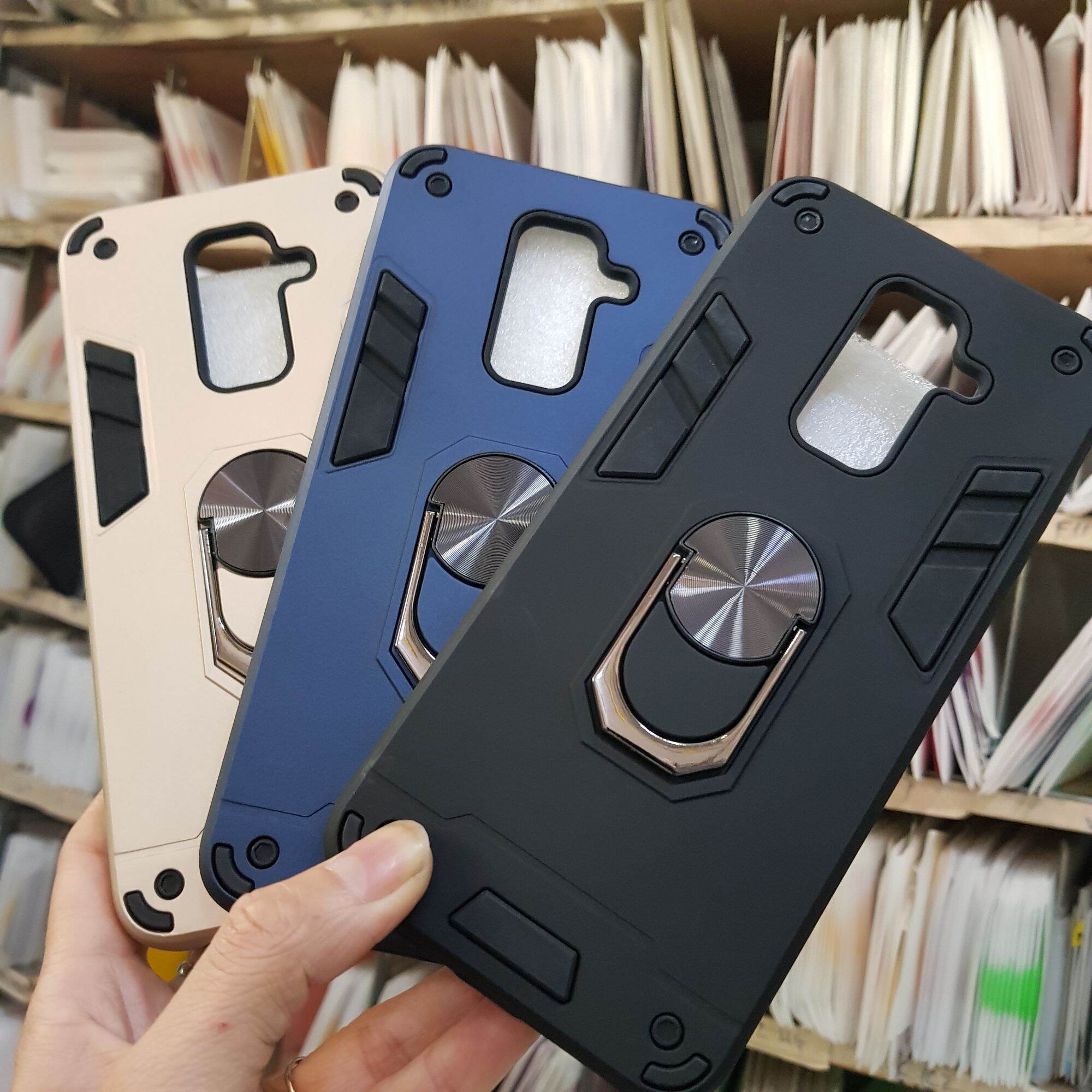 Samsung J8 /A6 Plus /A8 Plus Ốp lưng chống sốc kèm giá đỡ siêu hot