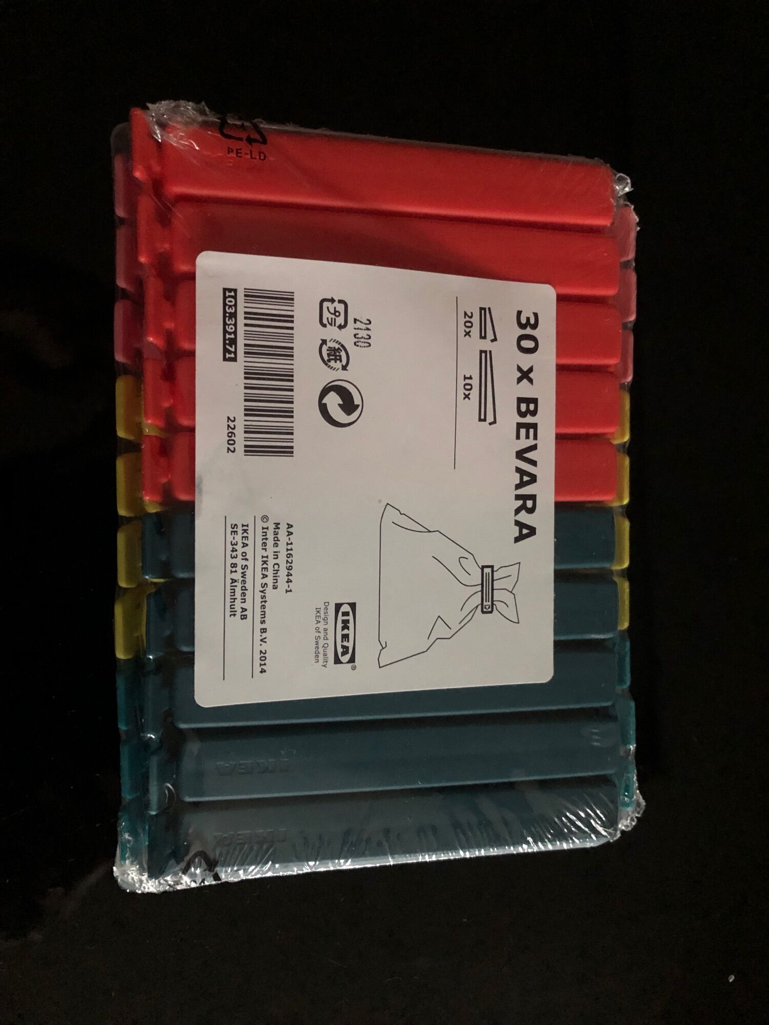 Kẹp miệng túi BEVARA IKEA