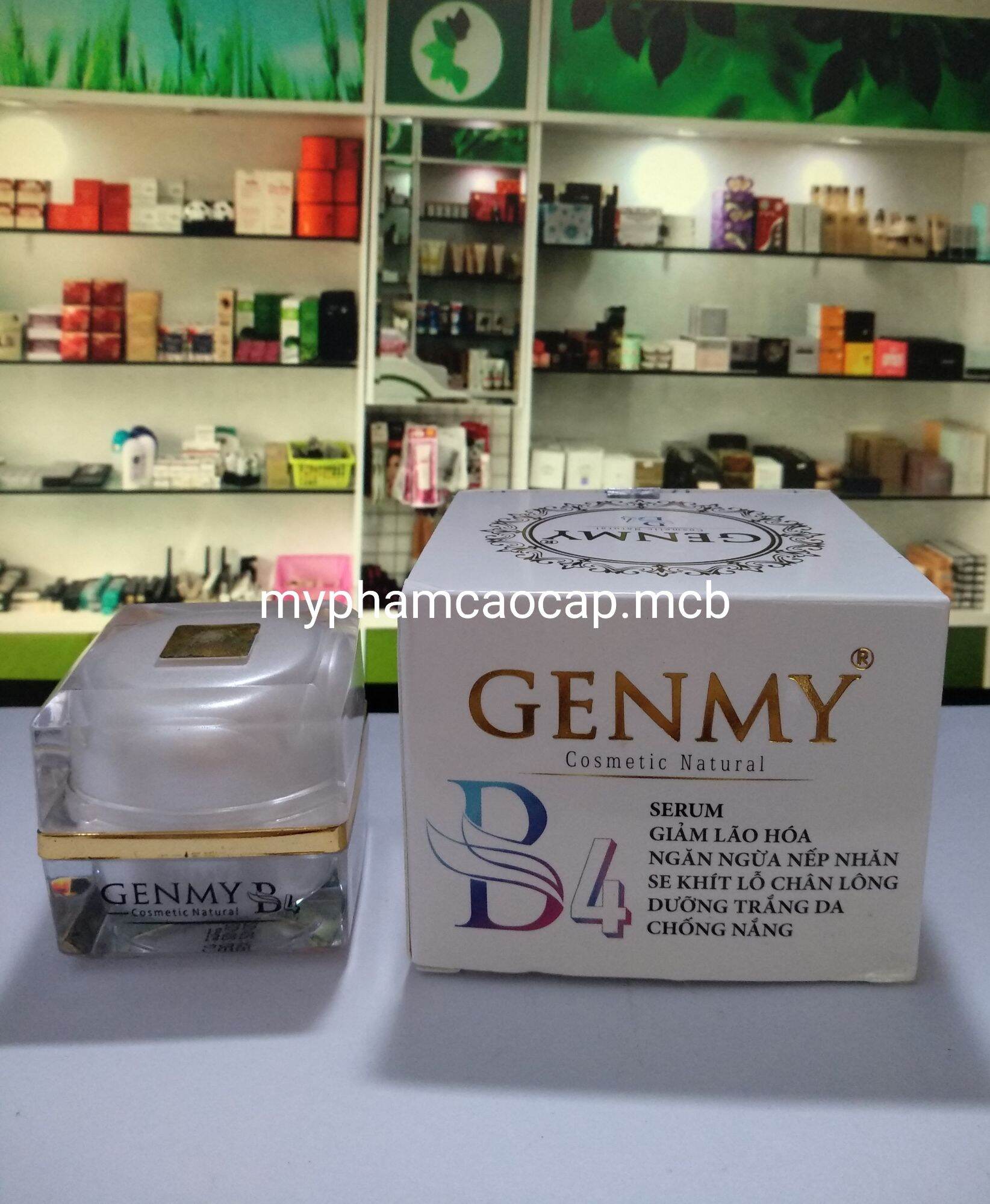 kem genmy b4 dưỡng trắng da ngừa nếp nhăn giảm lão hóa  18g