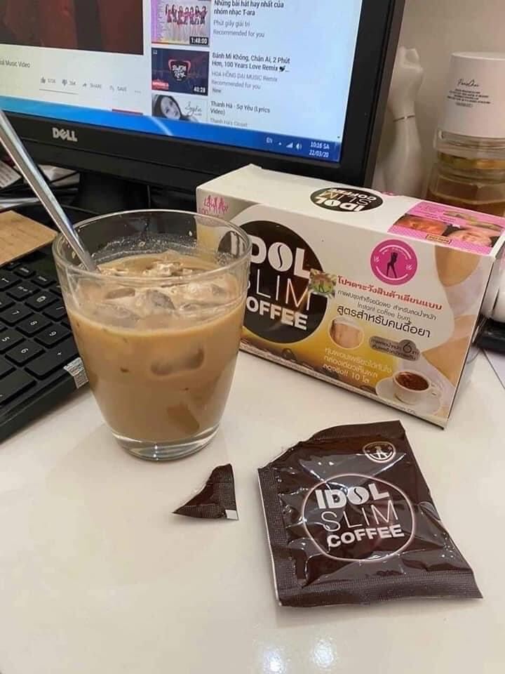 Cà Phê Giam Cân Idol Slim Coffee - Hộp 10 gói