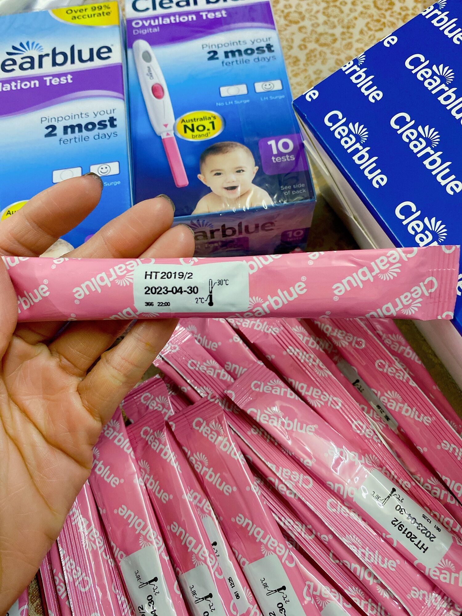 Que thử rụng trứng Clearblue Digital Test - 1 Que lẻ