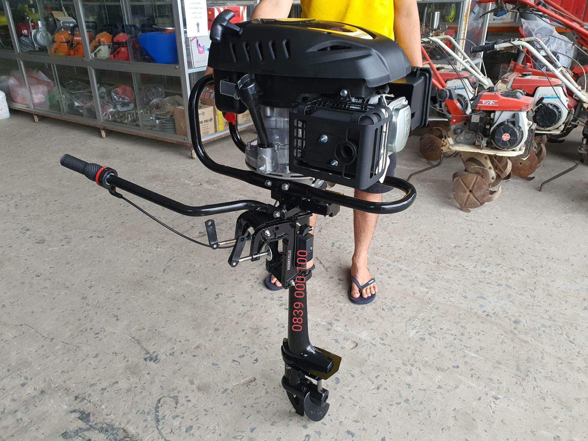 Máy chạy thuyền Rato 7hp. Động cơ chạy Ca Nô .Máy chạy xuồng ghe. Động cơ Cano 4 thì