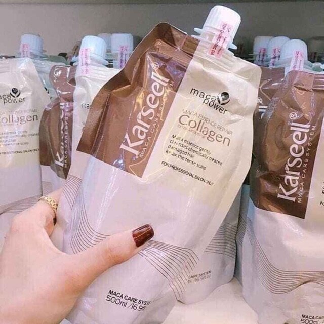 Dầu Xả Ủ Tóc Collagen Karseell 500ML
