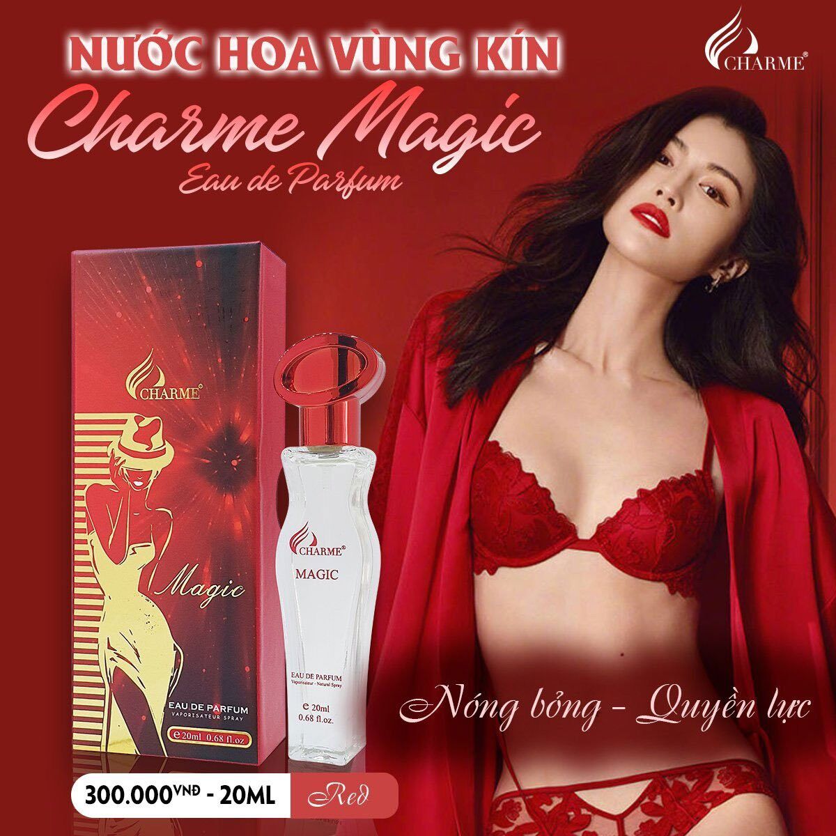 Char.Me Intimate Perfume 5ml - 20ml