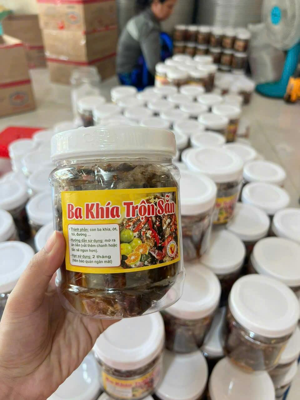 700gram Mắm bà khía trộn sẵn nhà làm
