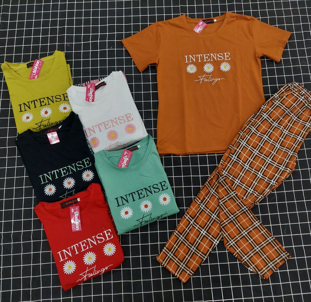 Set bộ, đồ bộ dài mặc nhà thun cotton dễ thương