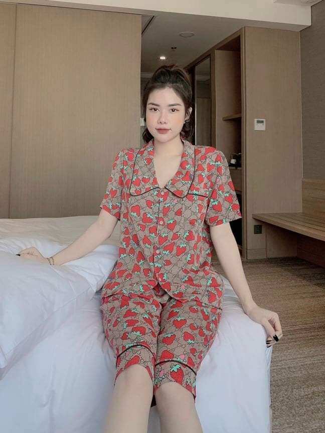 Đồ bộ Pijama lửng Lụa Mango