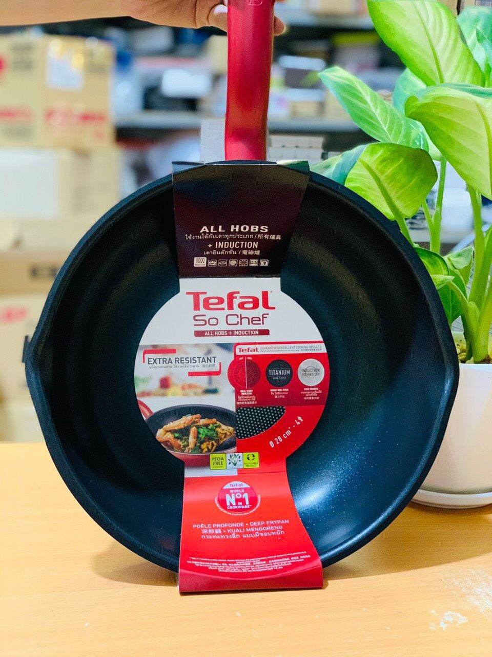 CHẢO CHỐNG DÍNH  SÂU LÒNG TEFAL 24CM