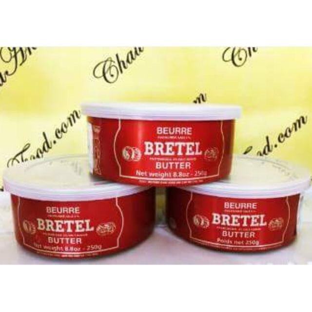 Bơ đồng tiền pháp beure bretel hộp 250 gram