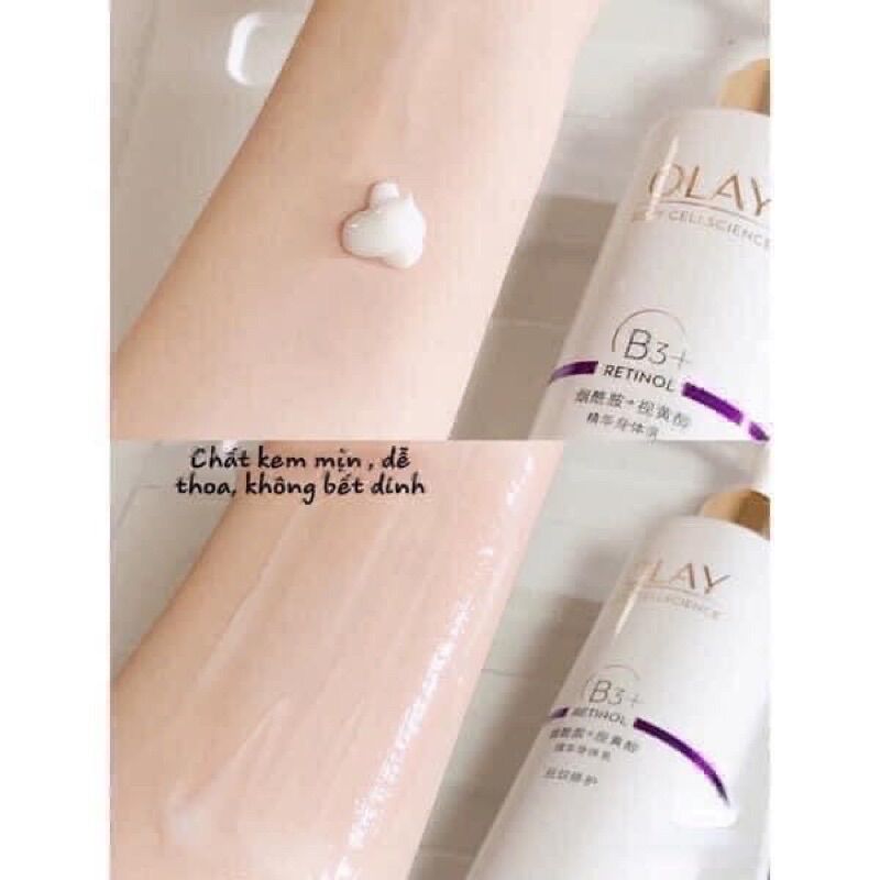 Sữa dưỡng thể trắng da Olay B3 Retinol