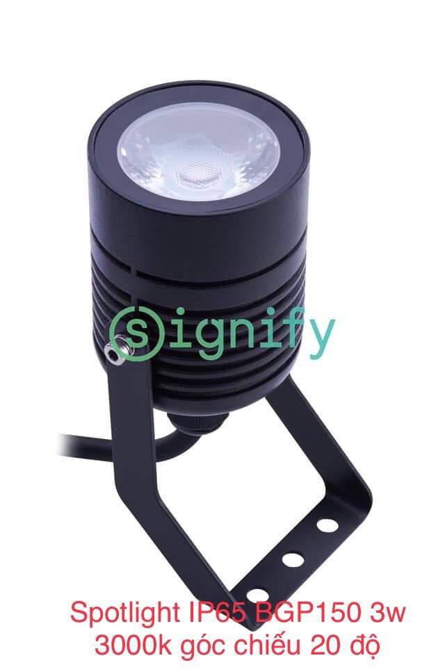 Đèn Spotlight cắm cỏ BGP150 chống nước IP65 công suất 3w |Philips chính hãng|