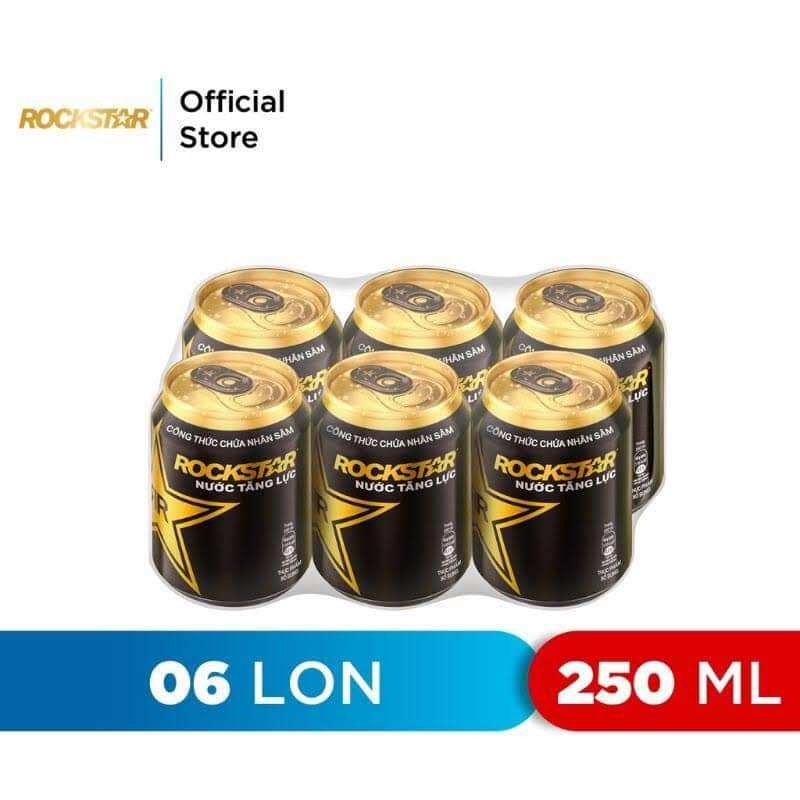nuoc tăng lực Rockstar( 1 thùng 24 lon ×250ml)