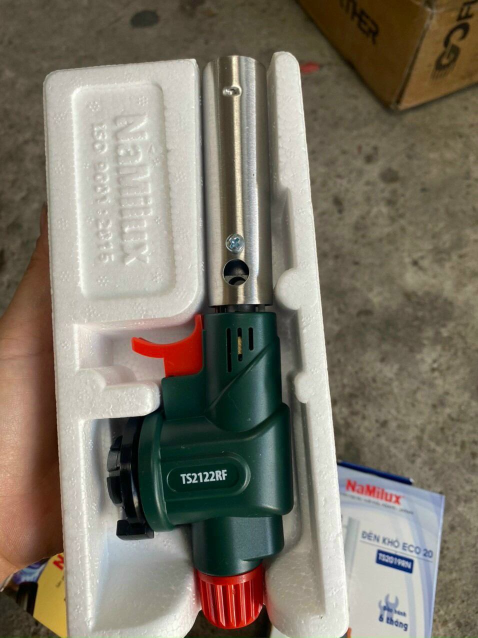 Khò gas mini namilux eco 20 đèn khò gas cao cấp namilux eco 20 dụng cụ làm bếp tiện lợi