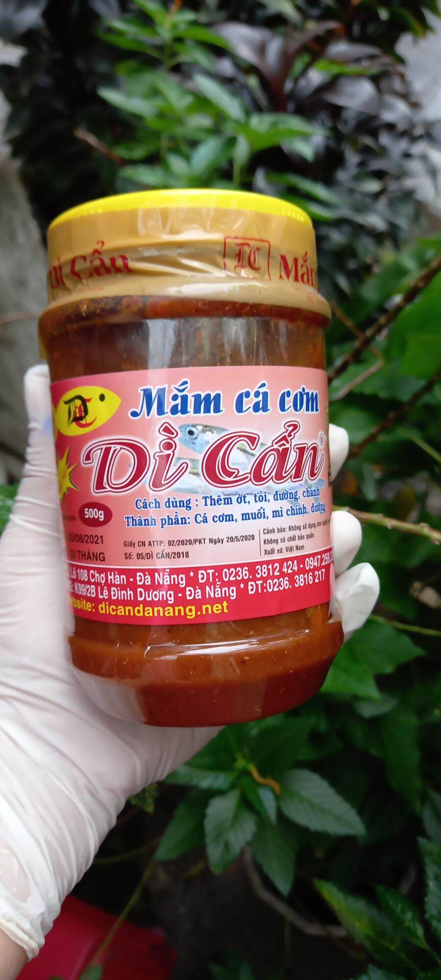 Mắm cá cơm dì cẩn 500gram