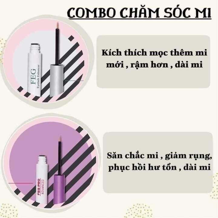 combo Dưỡng mi feg