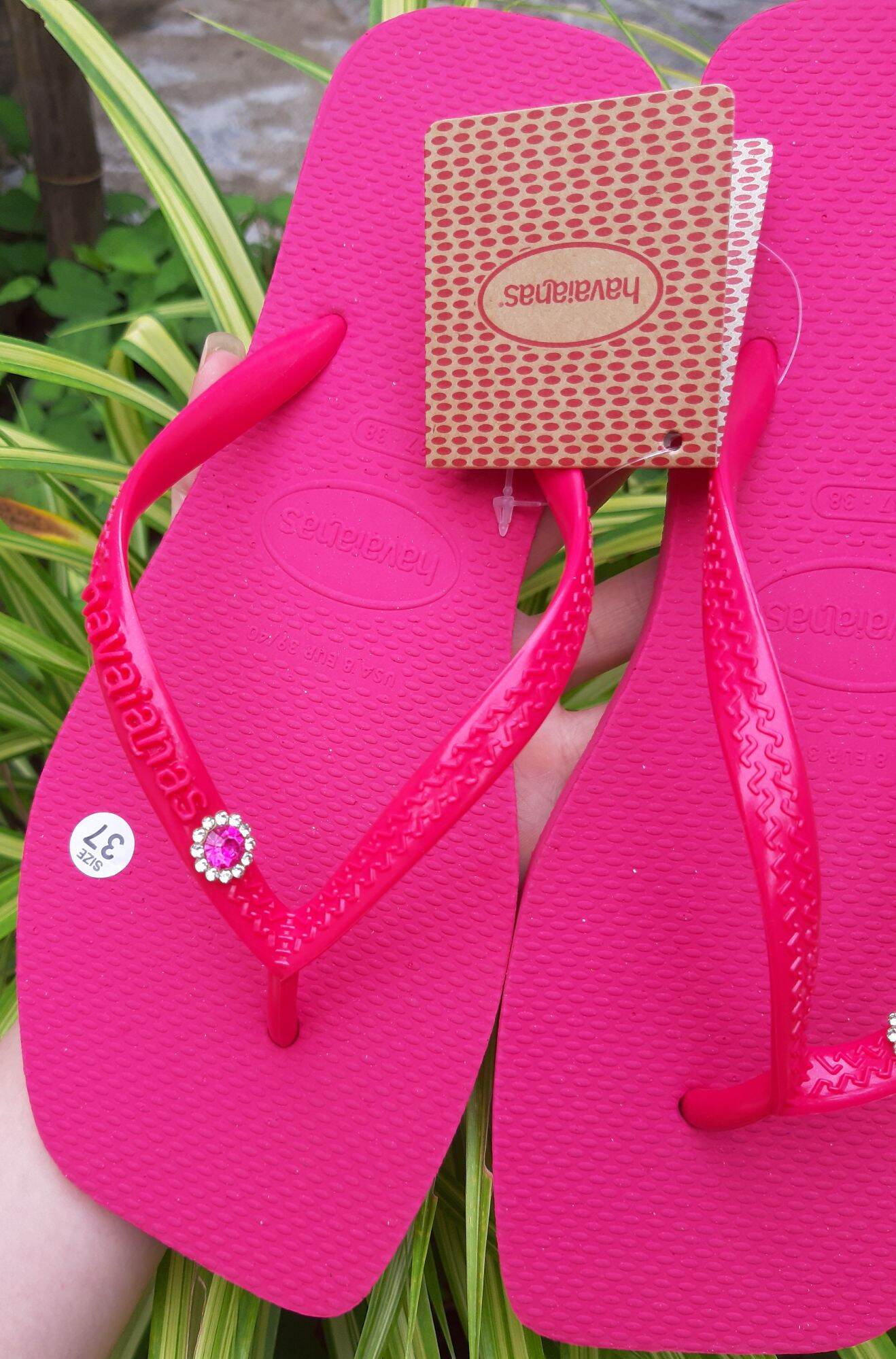 🔥FREESHIP🔥HAVAIANAS - Dép Nữ Mũi Vuông
