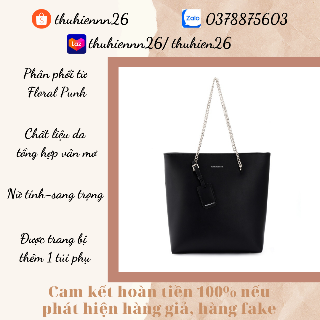 Túi xách Floralpunk Luce Tote Bag - Size Small
