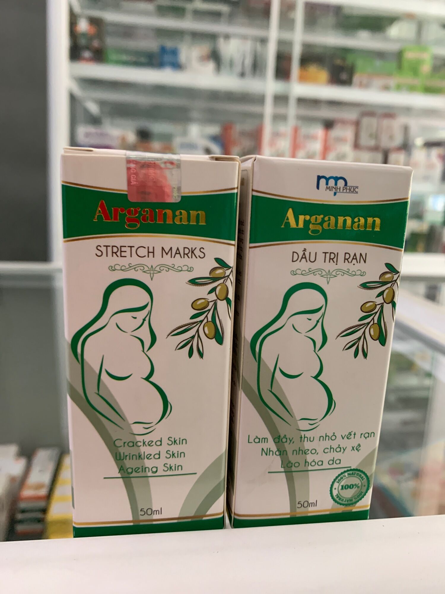 Arganan dầu trị rạn da