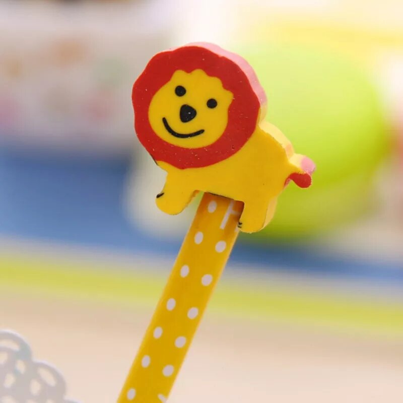 Bút chì gỗ có kèm gôm tẩy HB ( 1 cây)