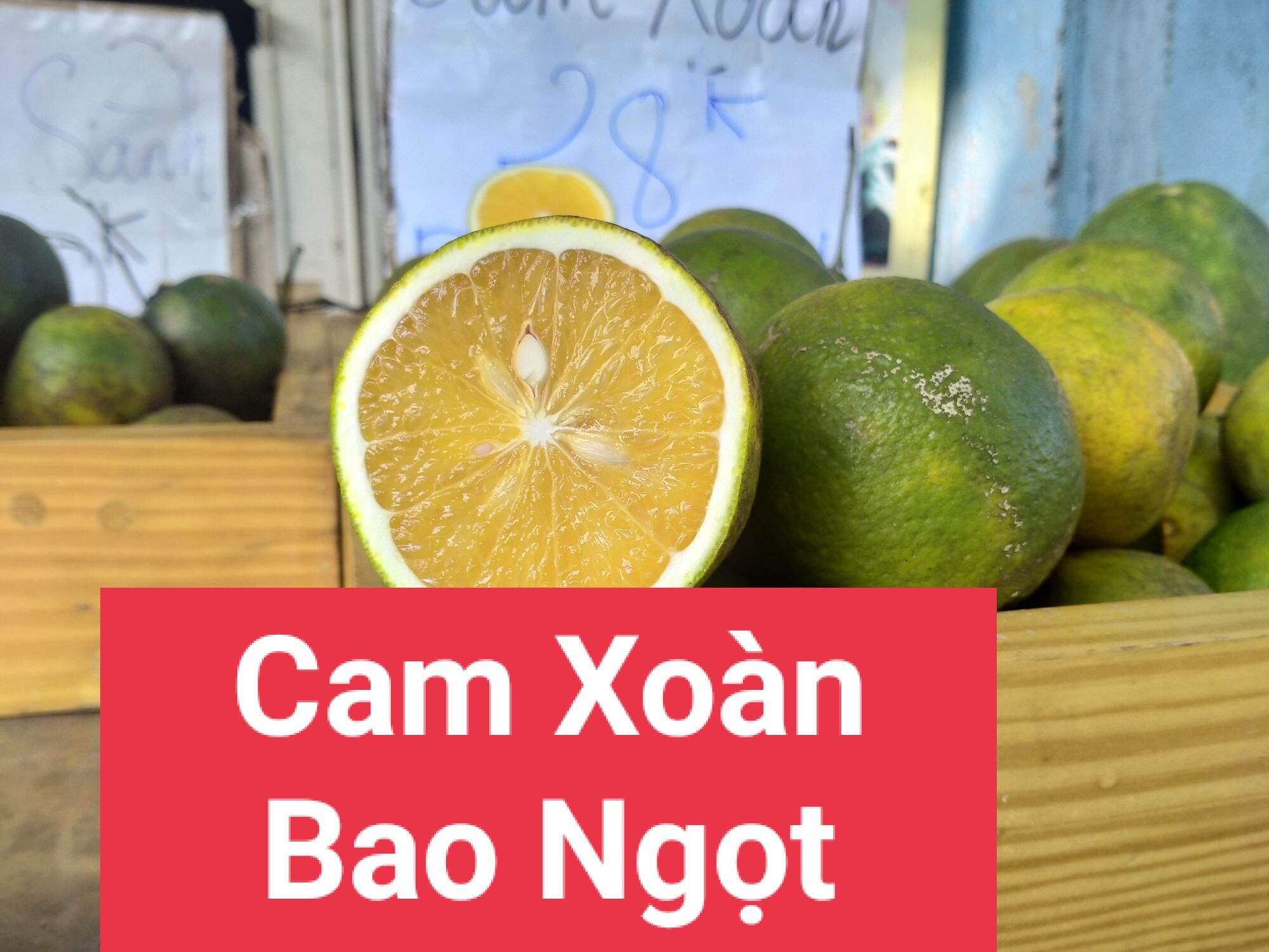 Cam xoàn đnai siz 4/6, nước nhiều, bao ngọt theo vg