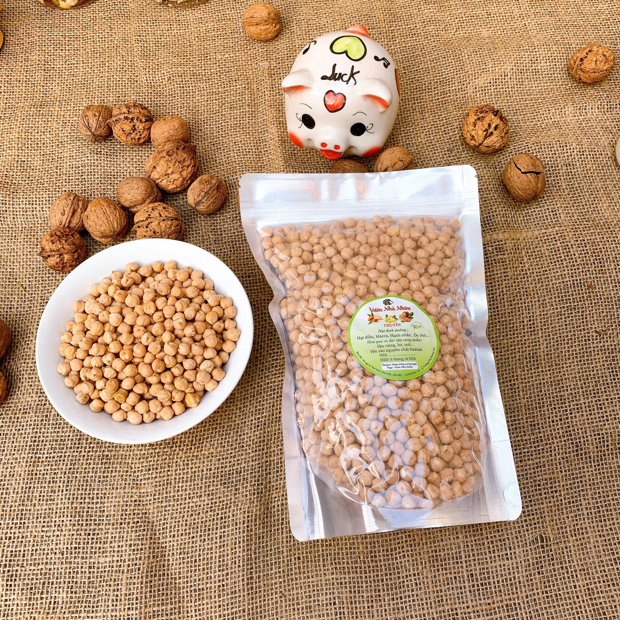 500G Hạt đậu gà Argentina Size 9mm
