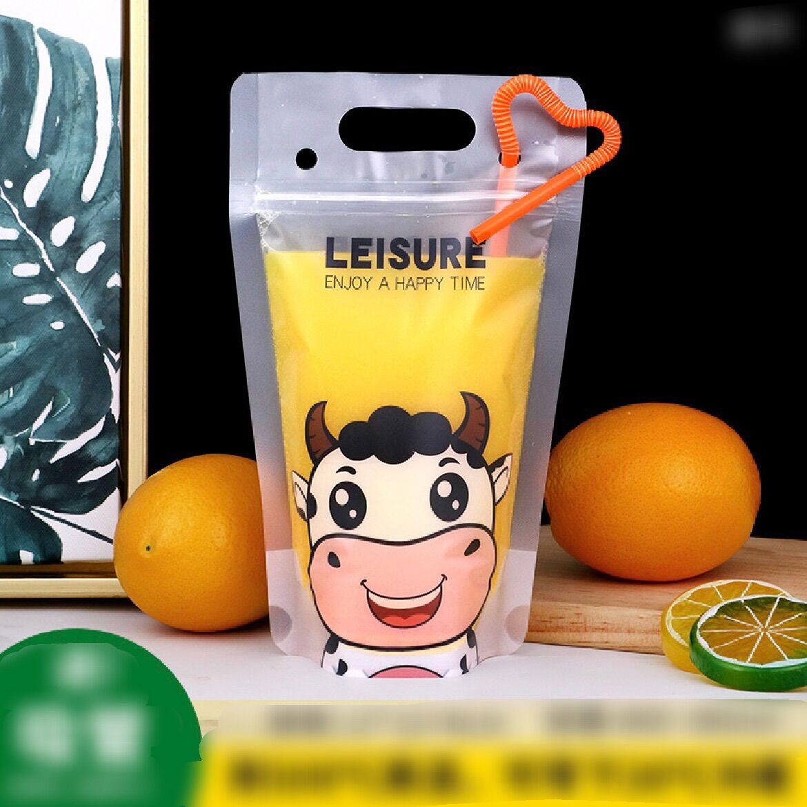 Túi zip đựng trà sữa, đồ ăn