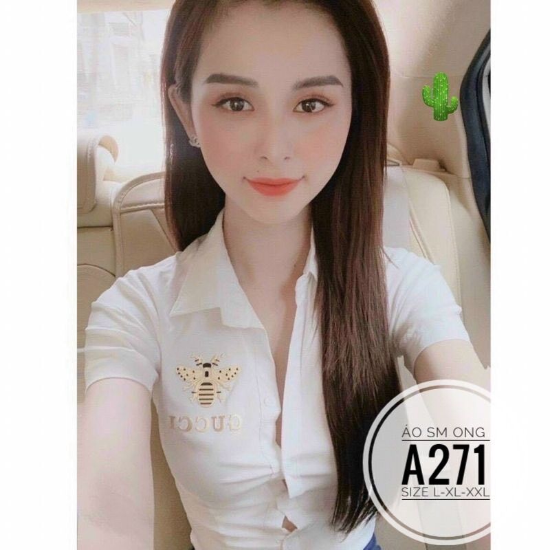 60-90kg Bigsize ÁO SƠ MI CON ONG A271