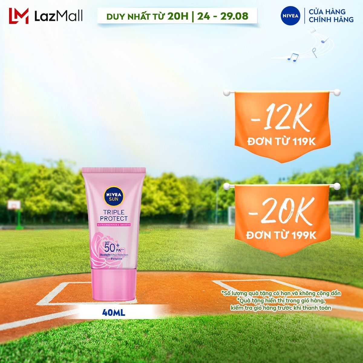 Kem chống nắng dưỡng da nivea sun triple protect spf50 pa+++ - 85536/85545/85546