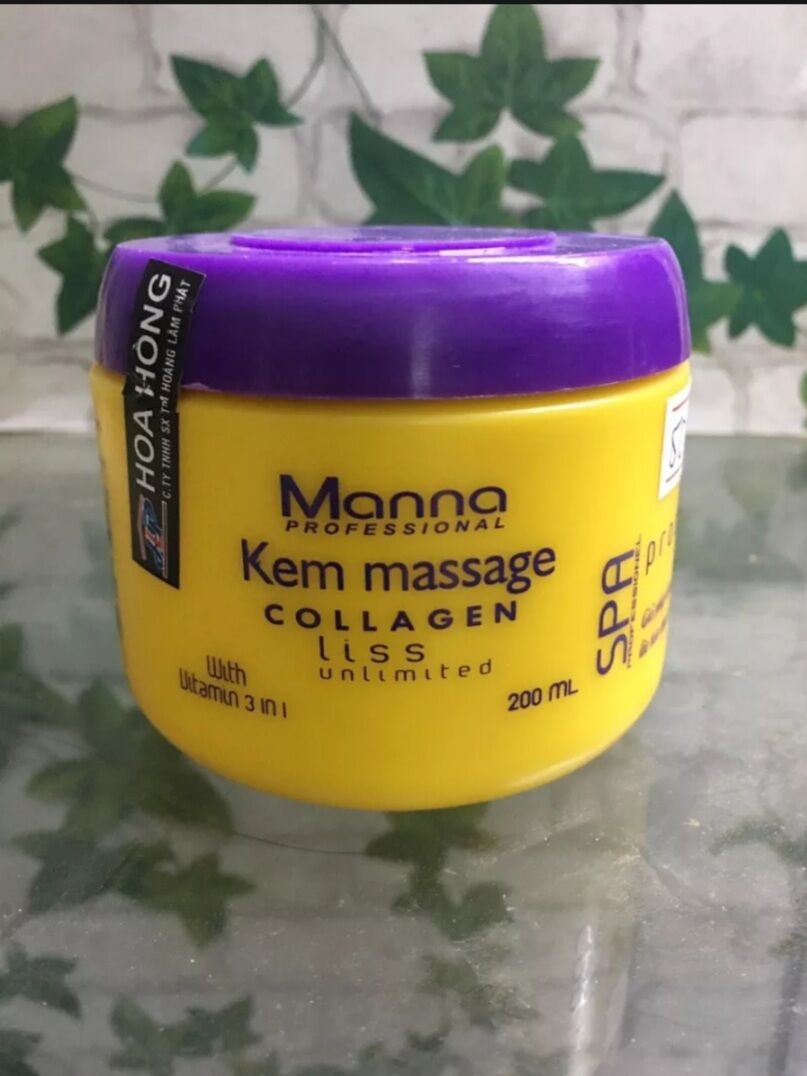 Kem massage mặt Manna