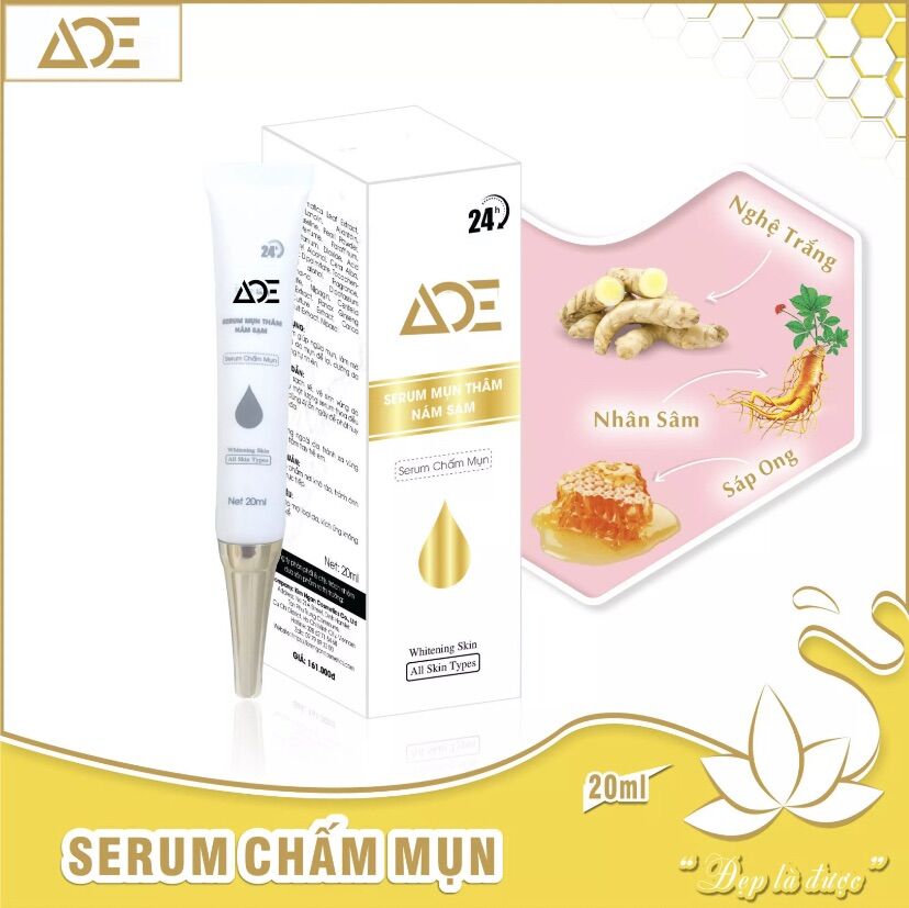 Serum ACE chấm mụn Collagen ngừa nám sạm, se khít lỗ chân lông 20ml