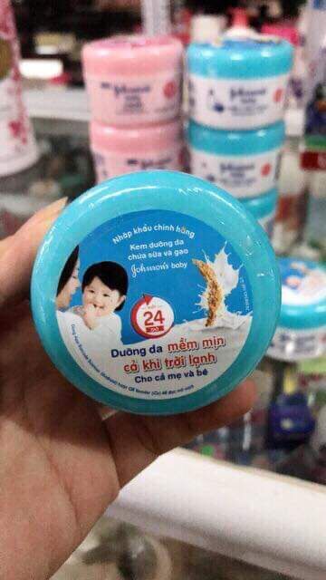 Kem dưỡng ẩm jonson baby dưỡng ẩm chống nẻ da nhạy cảm