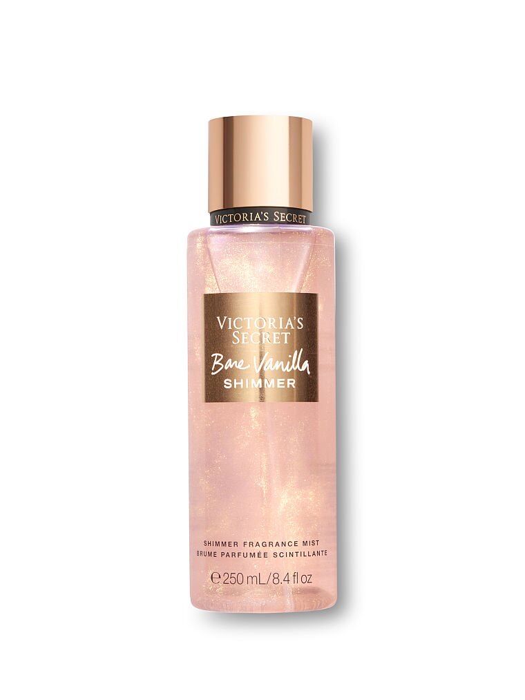[HCM]Xịt thơm có nhũ lưu hương toàn thân Victorias Secret - Bare Vanilla Shimmer 250ml