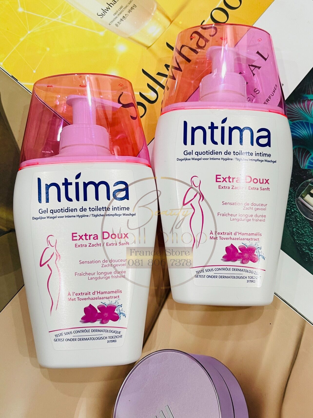 Dung dịch vệ sinh phụ nữ Intima của Pháp 200ml